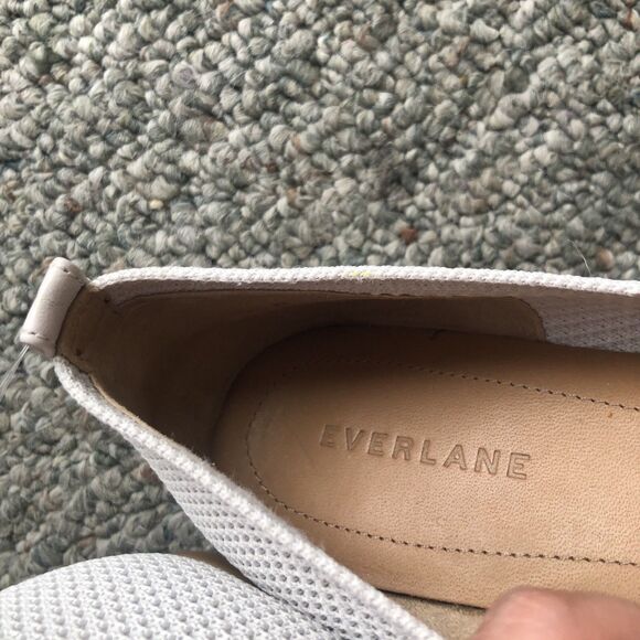 Everlane Day Glove ReKnit Flats Women’s Size 8 Light Gray Knit Pointed Toe Shoes - Picture 6 of 12